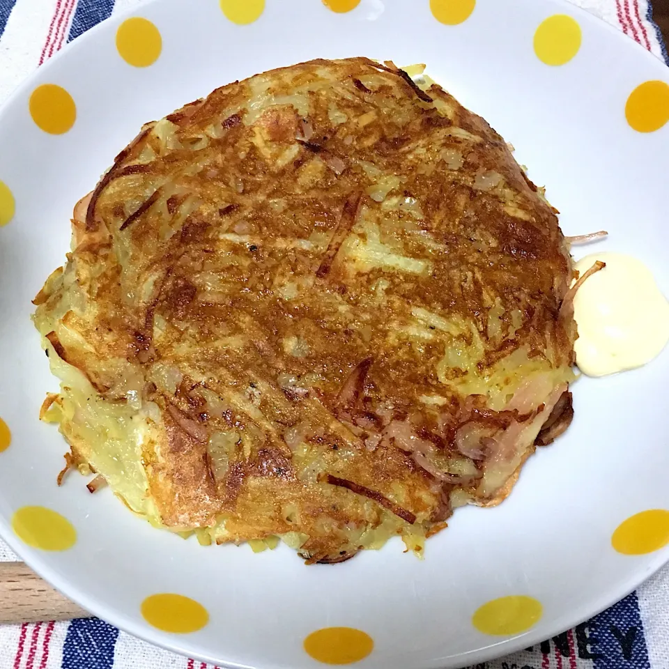 新じゃがとチーズのガレット🥔|ななさん