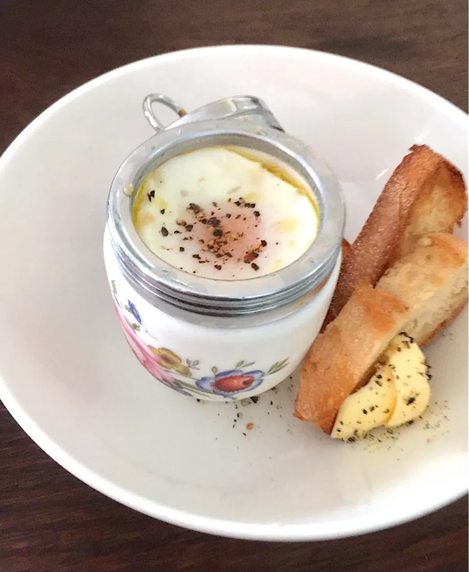 Coddled egg with ham and stilton|Generaalさん