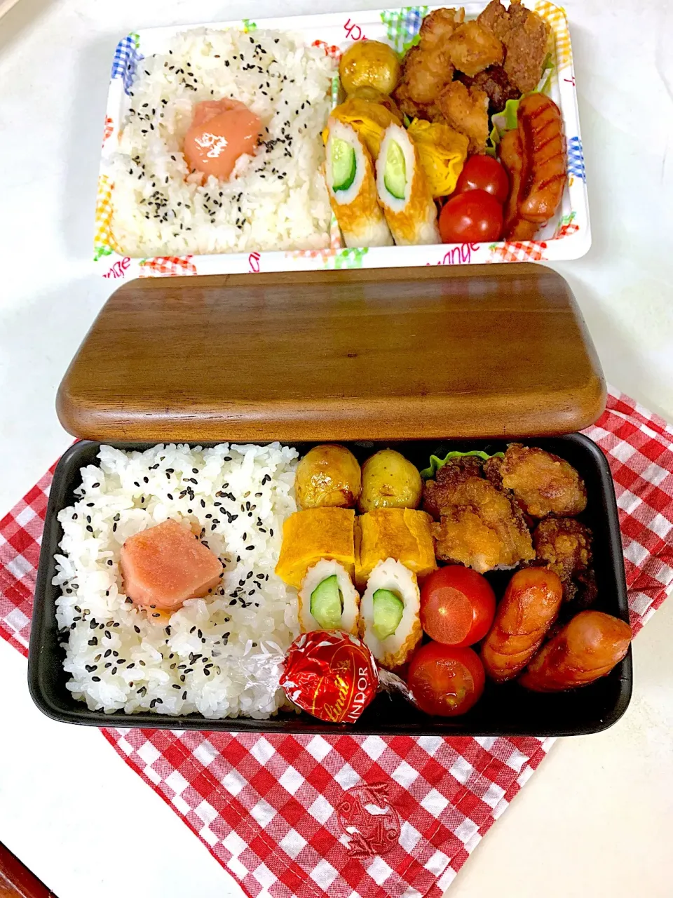 2019,1/20 中３娘の塾弁当🍱|naoちんさん