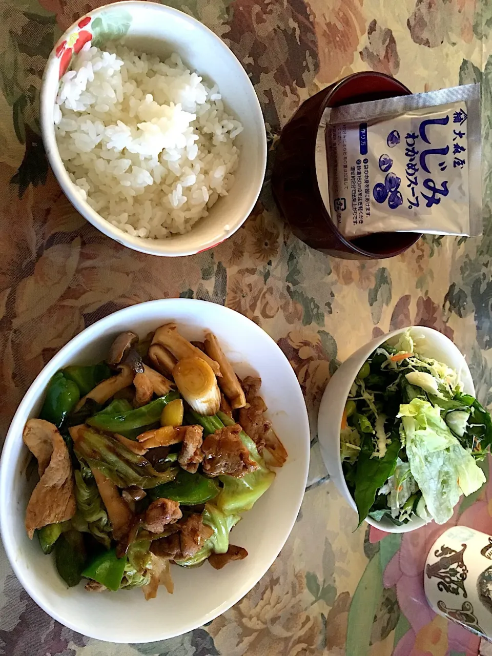 今日の昼ごはん＊回鍋肉|cheezuさん