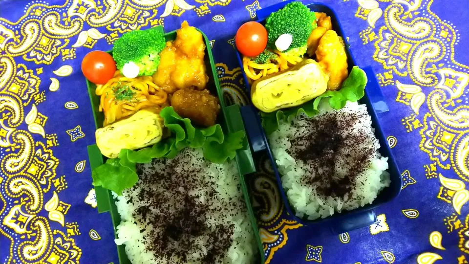 夫 自分 お弁当❗️|かねしろ食堂さん