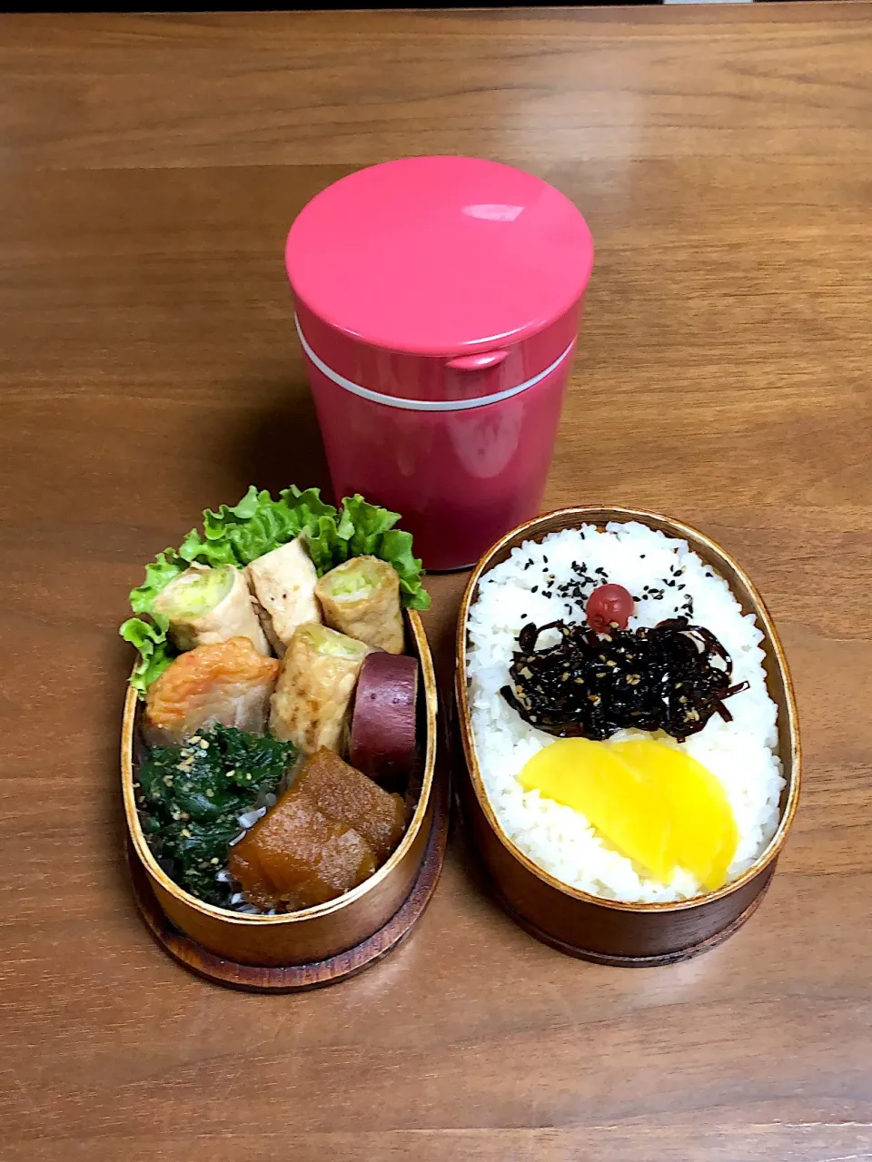 Snapdishの料理写真:1.21JKキャベツロールお弁当|sakurasakuさん