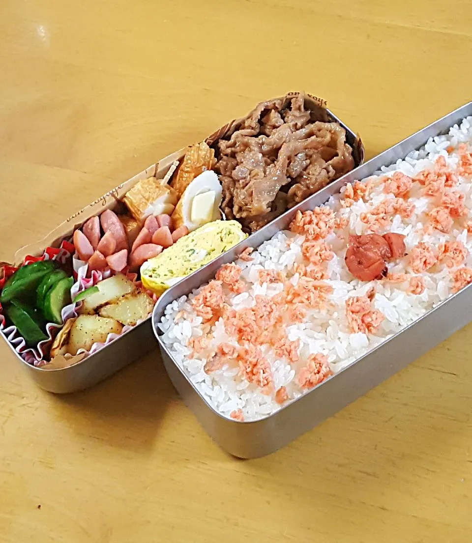 本日の兄ちゃん弁当(*ˊ˘ˋ*)♪|りくきちさん