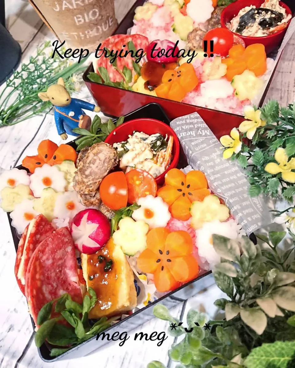 Snapdishの料理写真:女子高生お弁当|めぐめぐさん