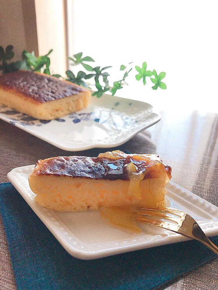 うさかめさんの料理 ヨーグルトケーキ  混ぜて焼くだけ。ノンオイルです(^_-)
柚子茶を使って🍊|ちゃんちさん