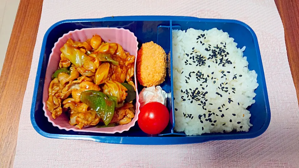 回鍋肉🎵旦那さんお弁当🎵😊|かおるcitronさん