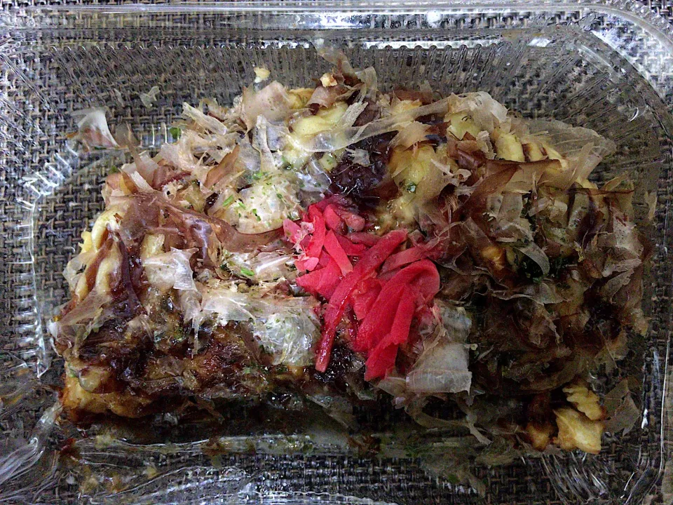 Snapdishの料理写真:お好み焼き(豚玉ハーフ)|ばーさんさん