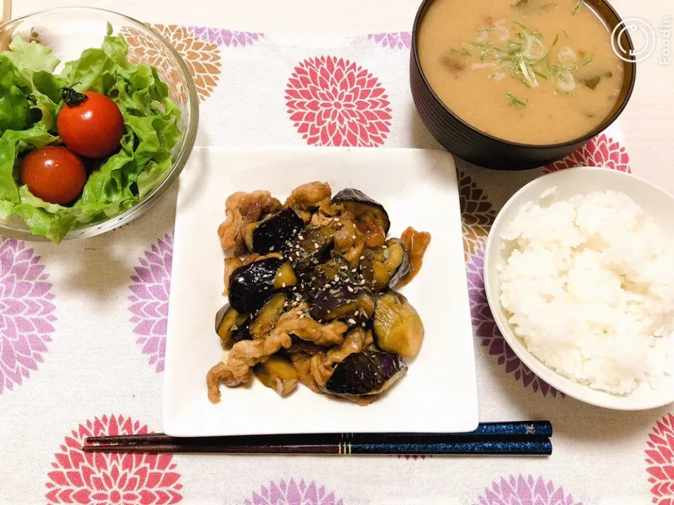 Snapdishの料理写真:お弁当のおかずに！ なすと豚肉の甘辛炒めのレシピ動画・作り方 | DELISH KITCHEN|chakoさん