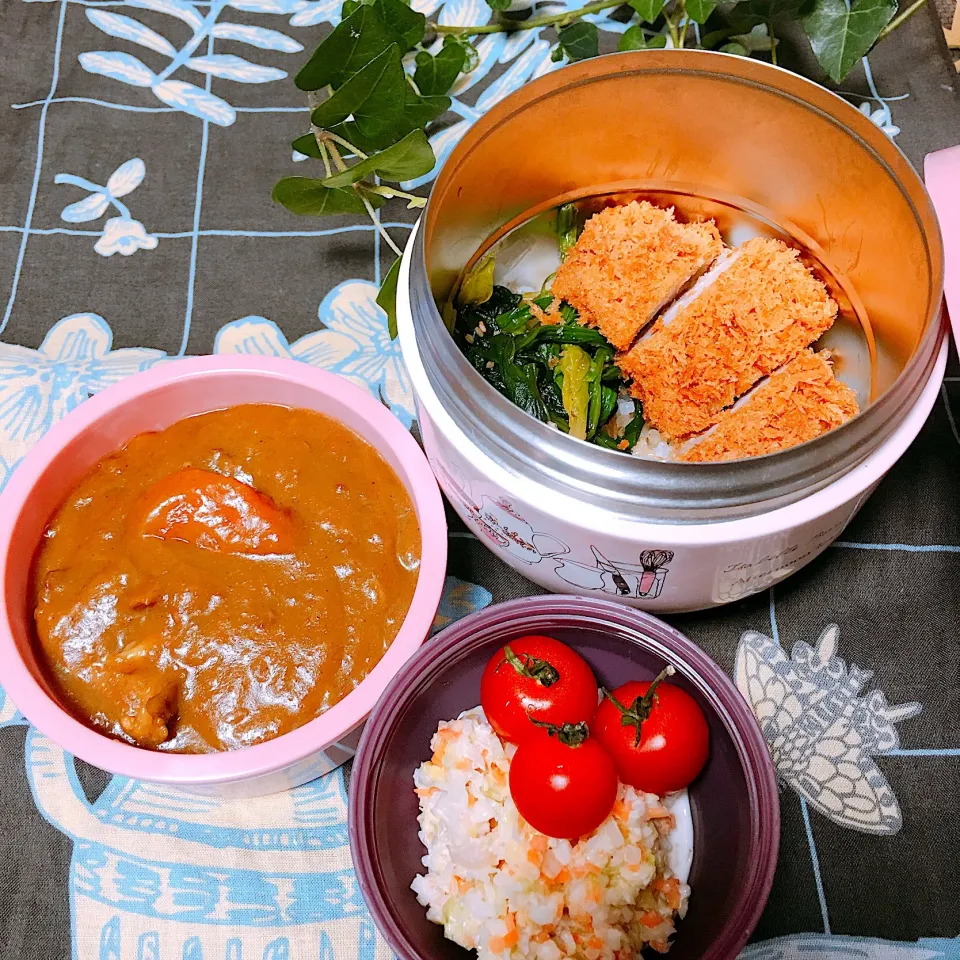 2019.1.21today's obento☆カツカレー|YummyKさん