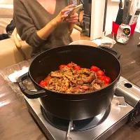 トマトすき焼き🍅|Ai  Maruyamaさん