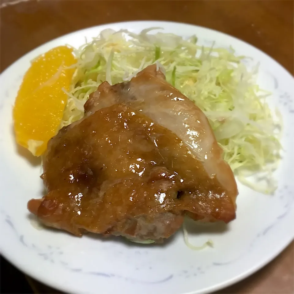 鶏のもも焼き|めしおさん