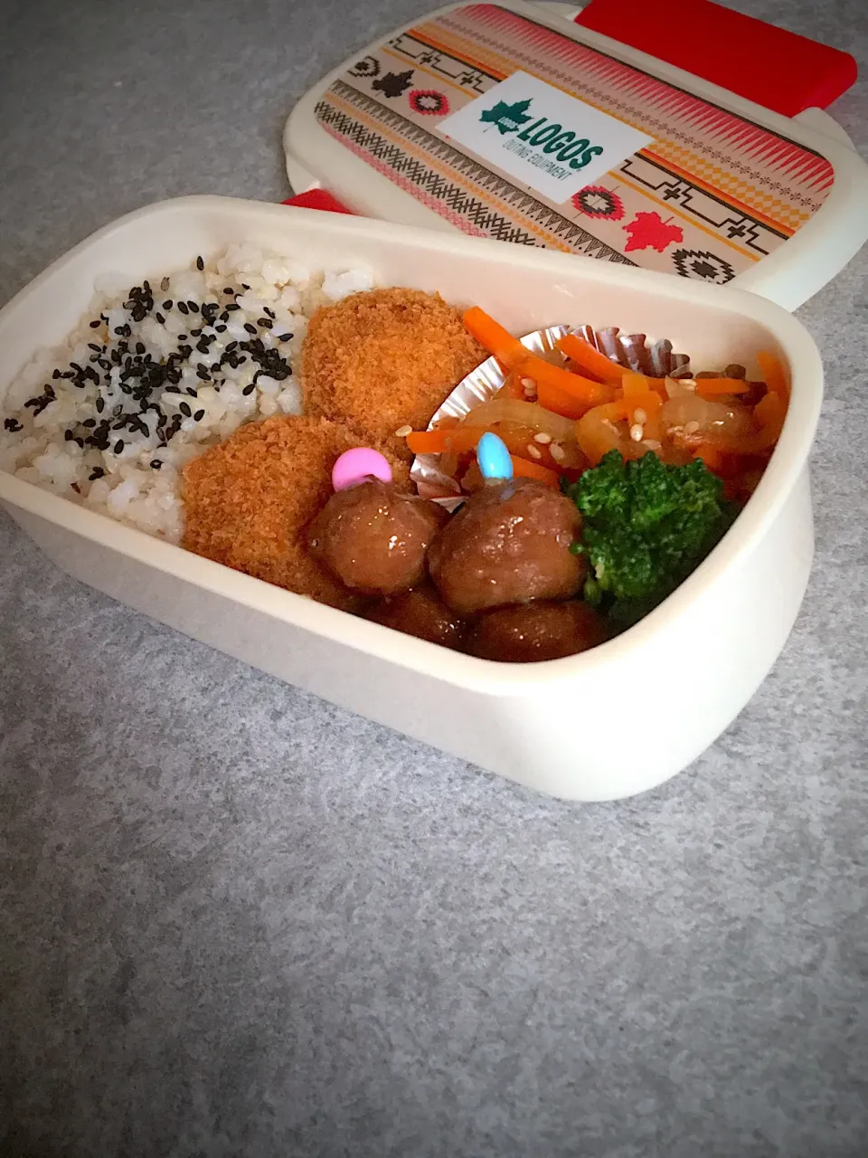 お弁当
 #お弁当  #お弁当記録  #お弁当修業中  #きんぴら  #久しぶりの投稿|まみさん