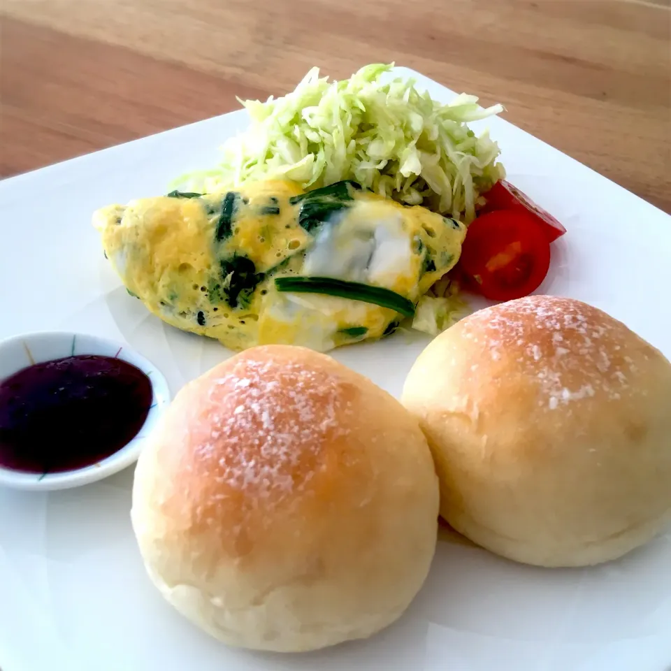 昨日のパンでランチ😋|ゆうこさん