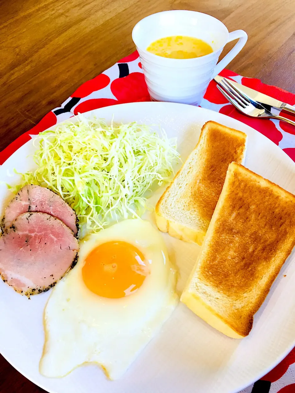 シュトーレンママさんの料理 久しぶりにゆっくり食べる朝ごはん|ミッチ☆ママさん