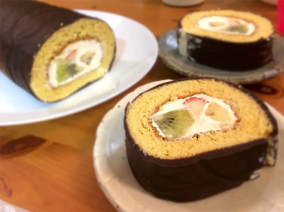 Sushi roll cake|cheesyさん