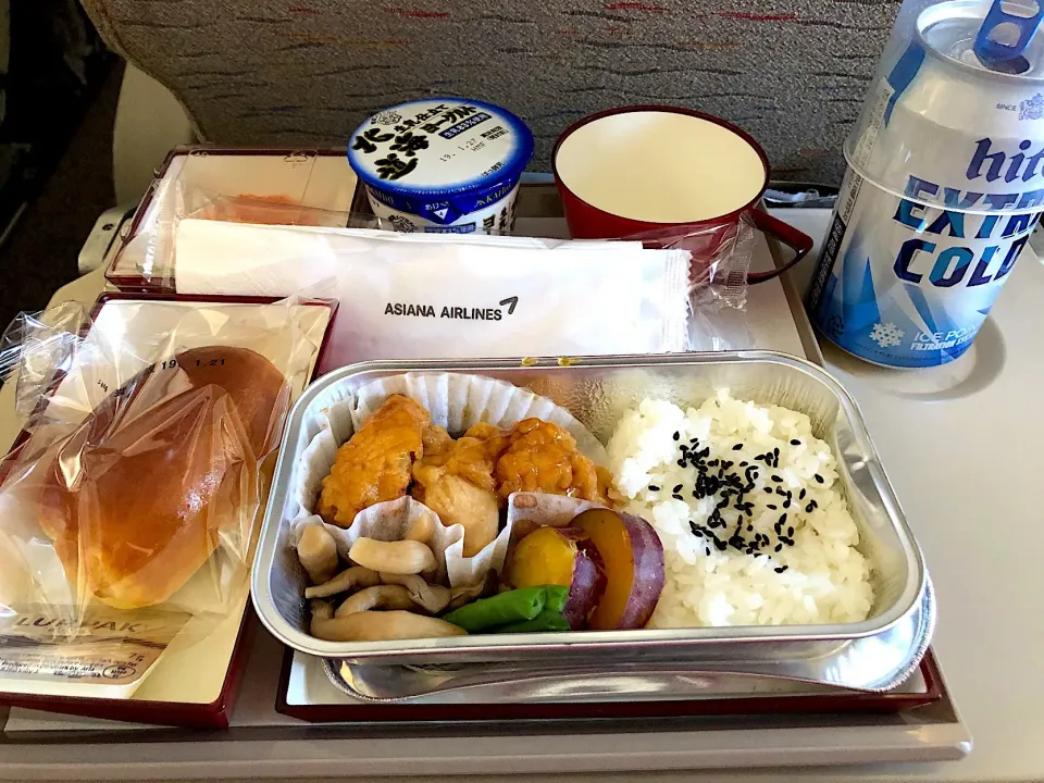 機内食♡2019/01/20♡アシアナ航空|ちび太さん