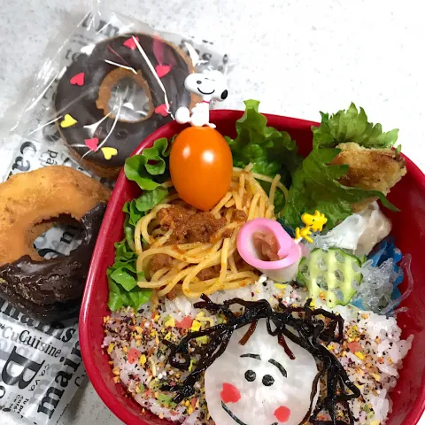 「プチ！プチ！海藻麺」を使ってみたSnapdishの料理・レシピ写真:お弁当〜〜🍱
社会人2年目の次女🍱