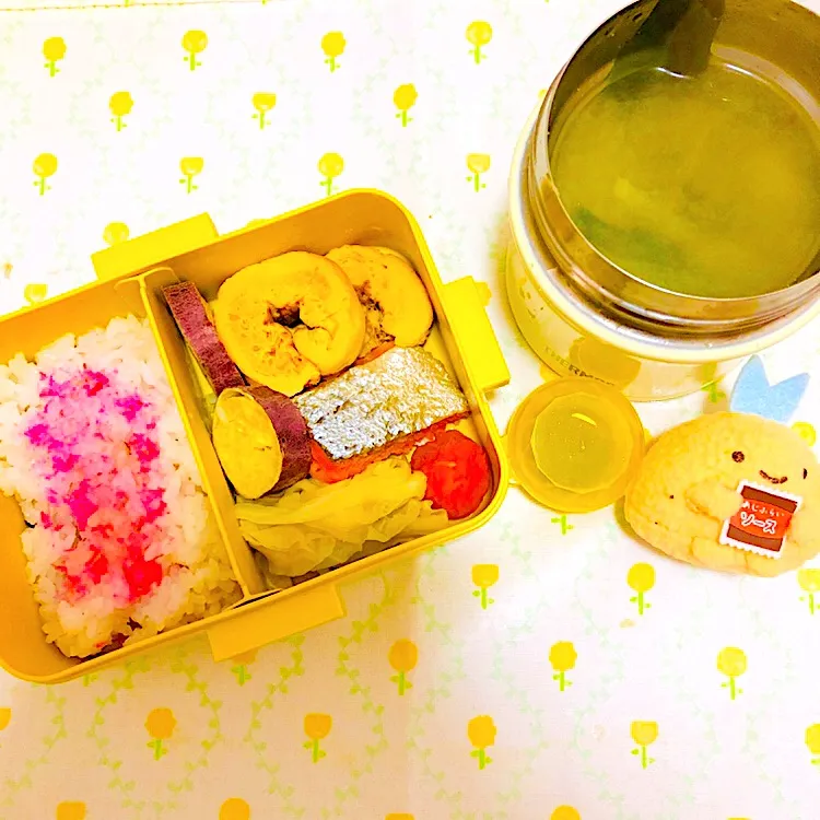 Snapdishの料理写真:2019.01.23 和風鮭弁当🌼|えまむらさん