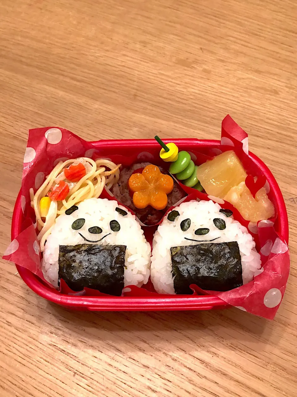 パンダおにぎり弁当|はるmamaさん