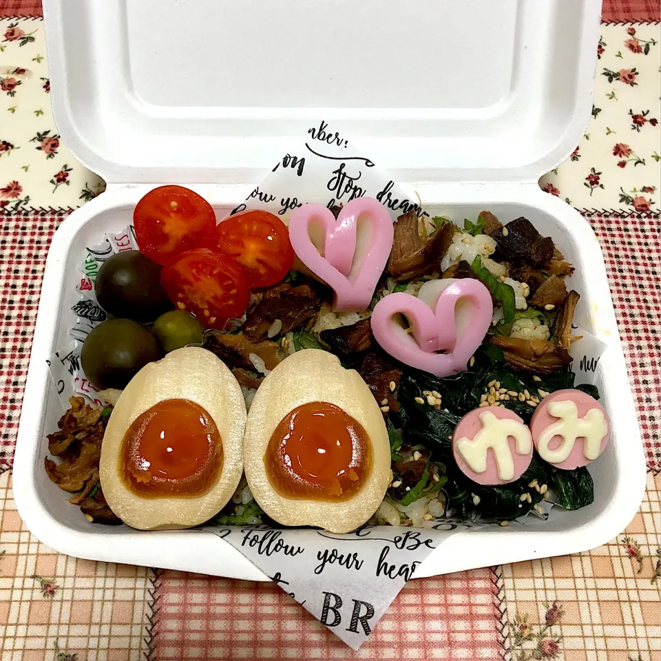 煮豚ごはん弁当🍱|＊ゆみしぼり＊さん