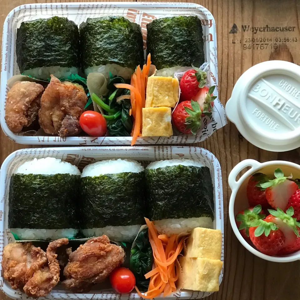 おにぎり弁当|sroknnaokoさん