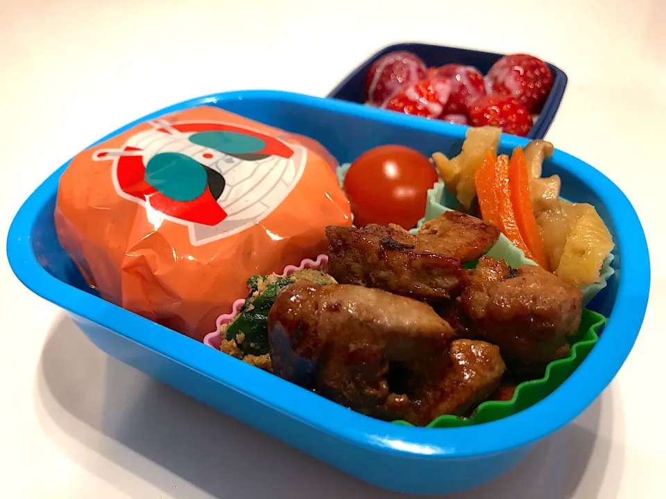 Snapdishの料理写真:幼稚園のお弁当150✨|NOBUちえさん