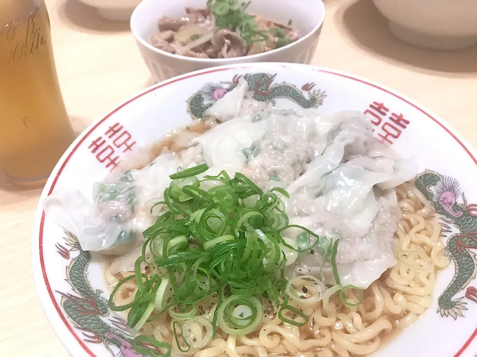 Snapdishの料理写真:ワンタン麺|さおりさん