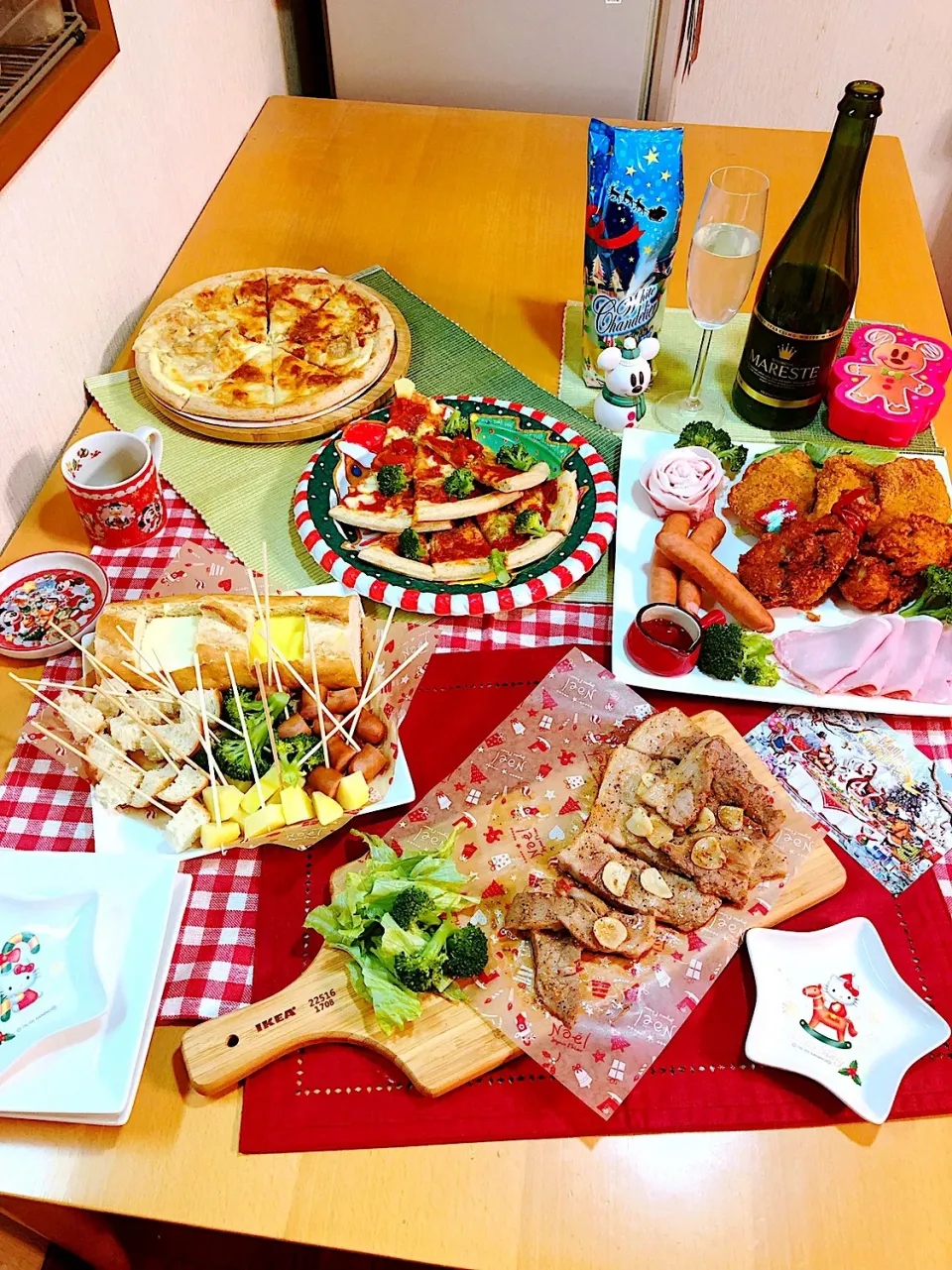 Snapdishの料理写真:クリスマスパーティ🎵|☆あおぞら☆さん