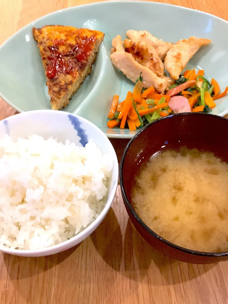 胸肉塩麹焼 定食|KAEさん