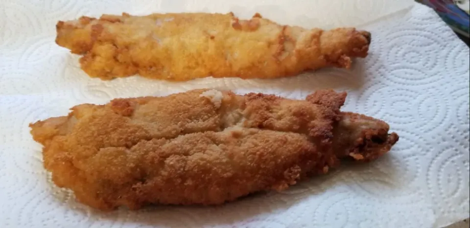 Snapdishの料理写真:Panko Breadcrumbs  Fried White Fish.|Frank Ortizさん