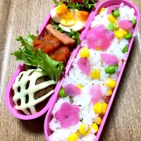 Snapdishの料理写真:高校生お弁当|すずぽんさん