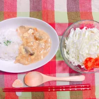 Snapdishの料理写真:超ヘルシー！かき玉あんかけご飯🍴|はらぺこちゃんさん