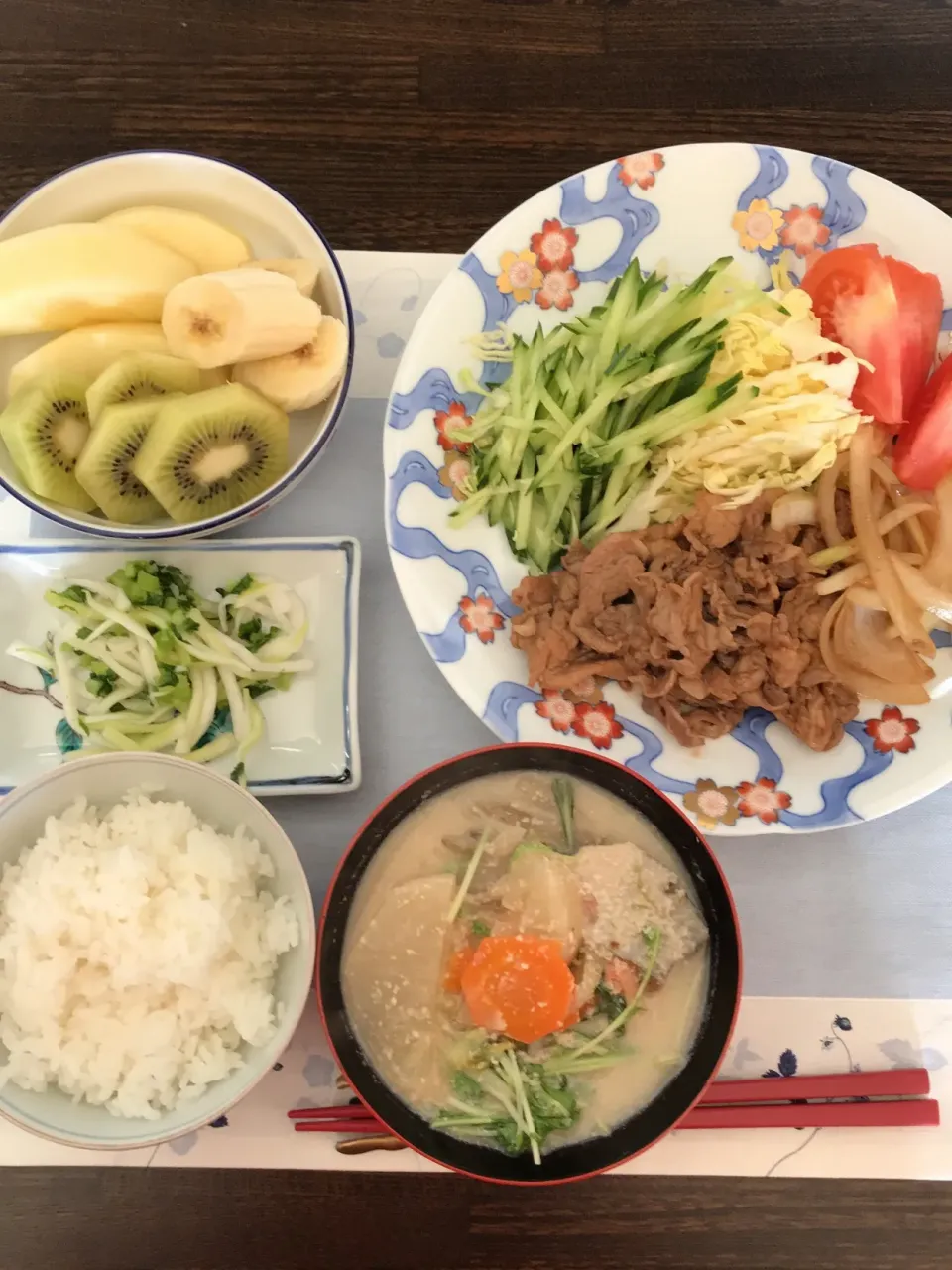 豚肉の生姜焼き定食|tamemitiさん