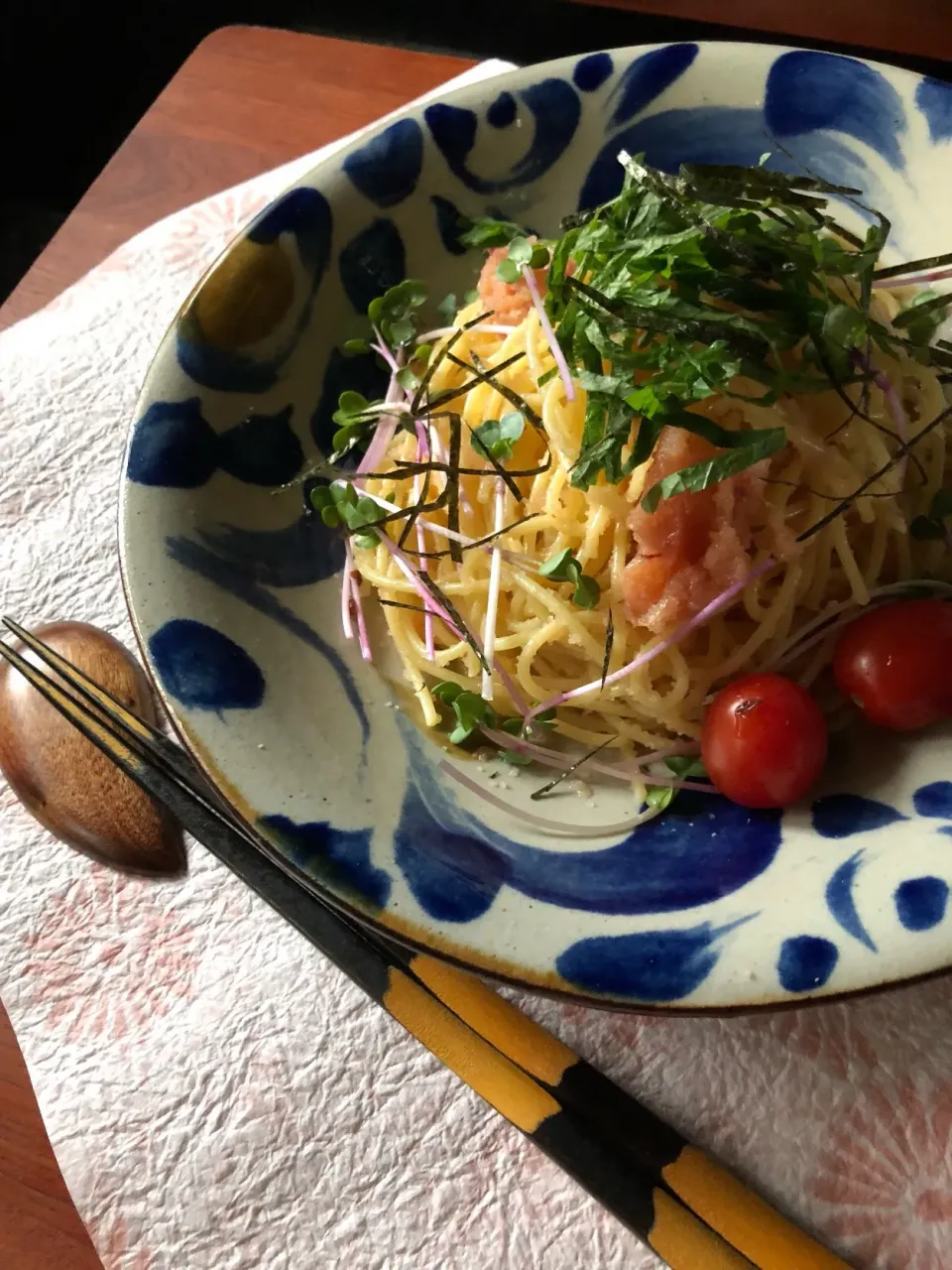 めぐぴょん🐰💕の明太子のバター醤油スパゲティ🍝👌😋🎶|ボンバーさん