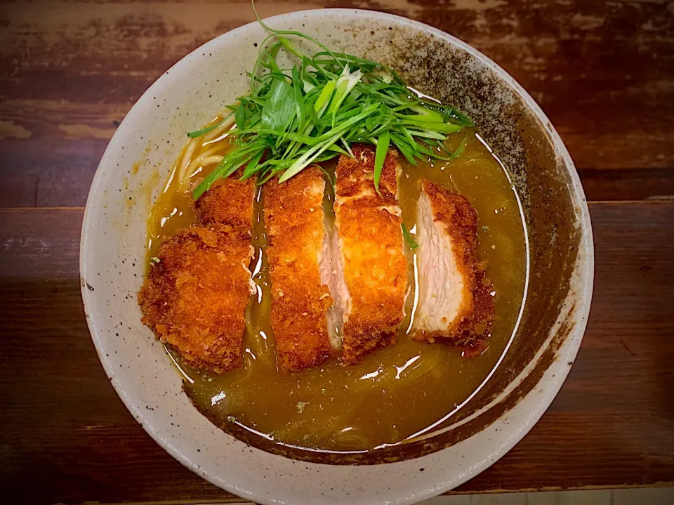 チキンカツカレー温めん1|半田手延べそうめんの店 阿波や壱兆さん