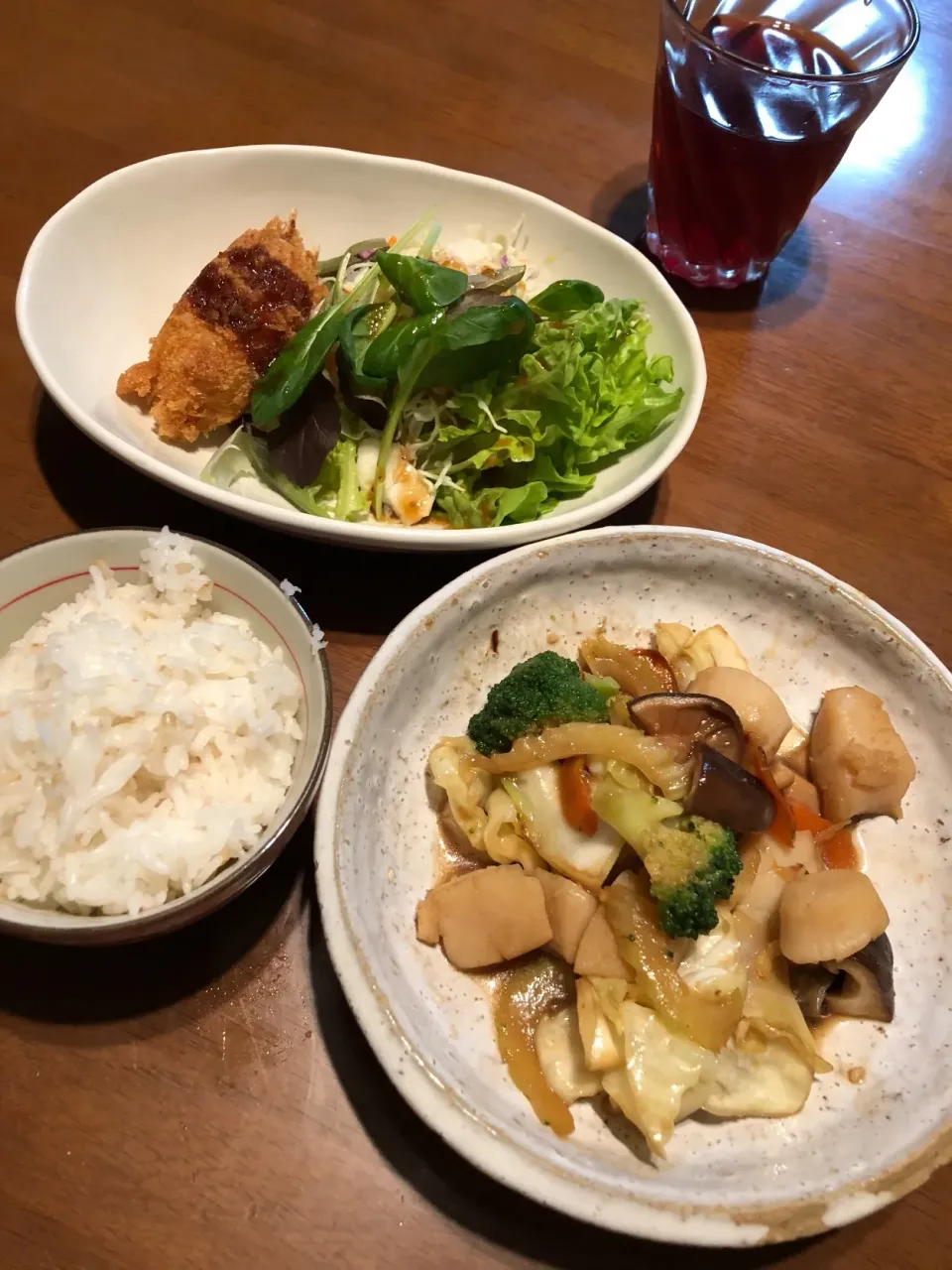 Snapdishの料理写真:晩ごはん|Satomi Yamaguchiさん