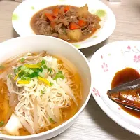 柚子にゅうめん
肉じゃが
サバの味噌煮|みるりんさん