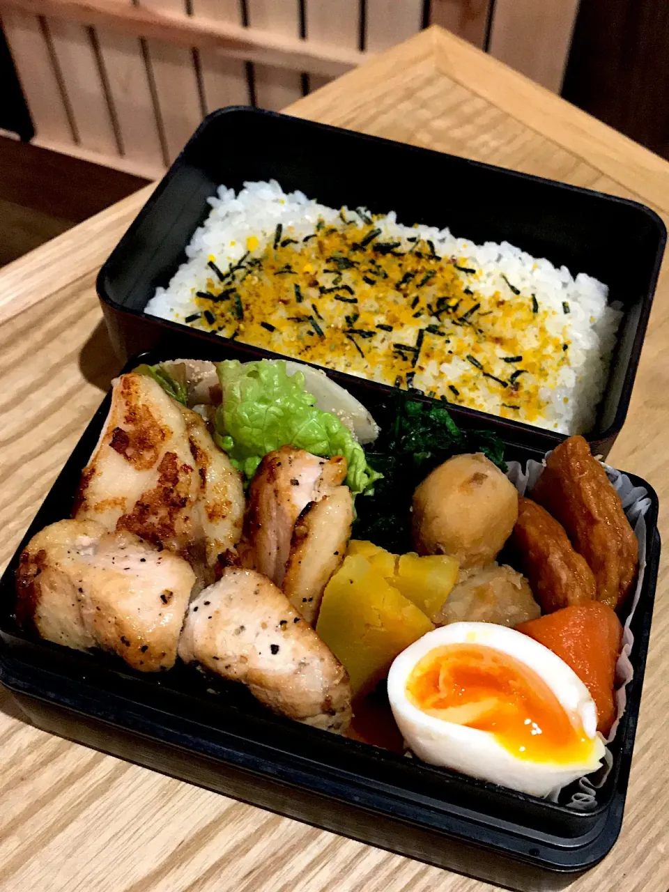 Snapdishの料理写真:カジキの西京焼き弁当|二キィさん