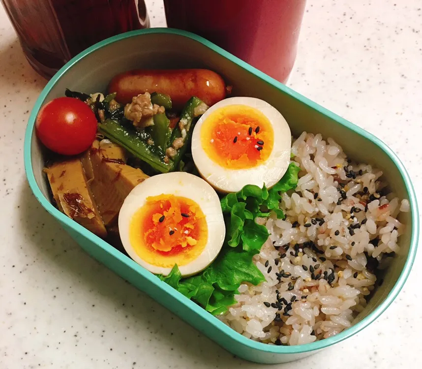 今日の娘用学校弁当♪2019.1.25|ぐぅさん