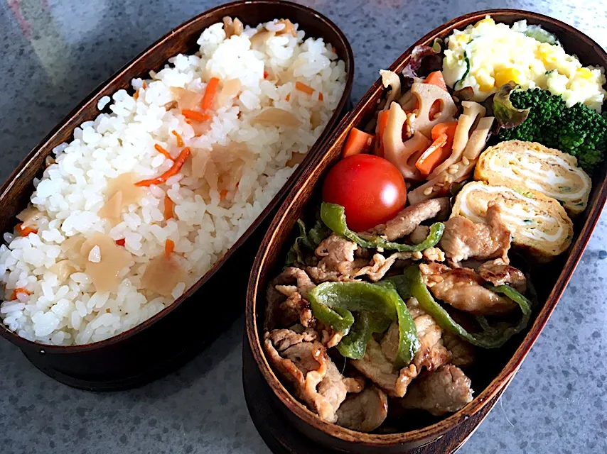 Snapdishの料理写真:2019.1.23(水)のお弁当|Kouji  Kobayashiさん