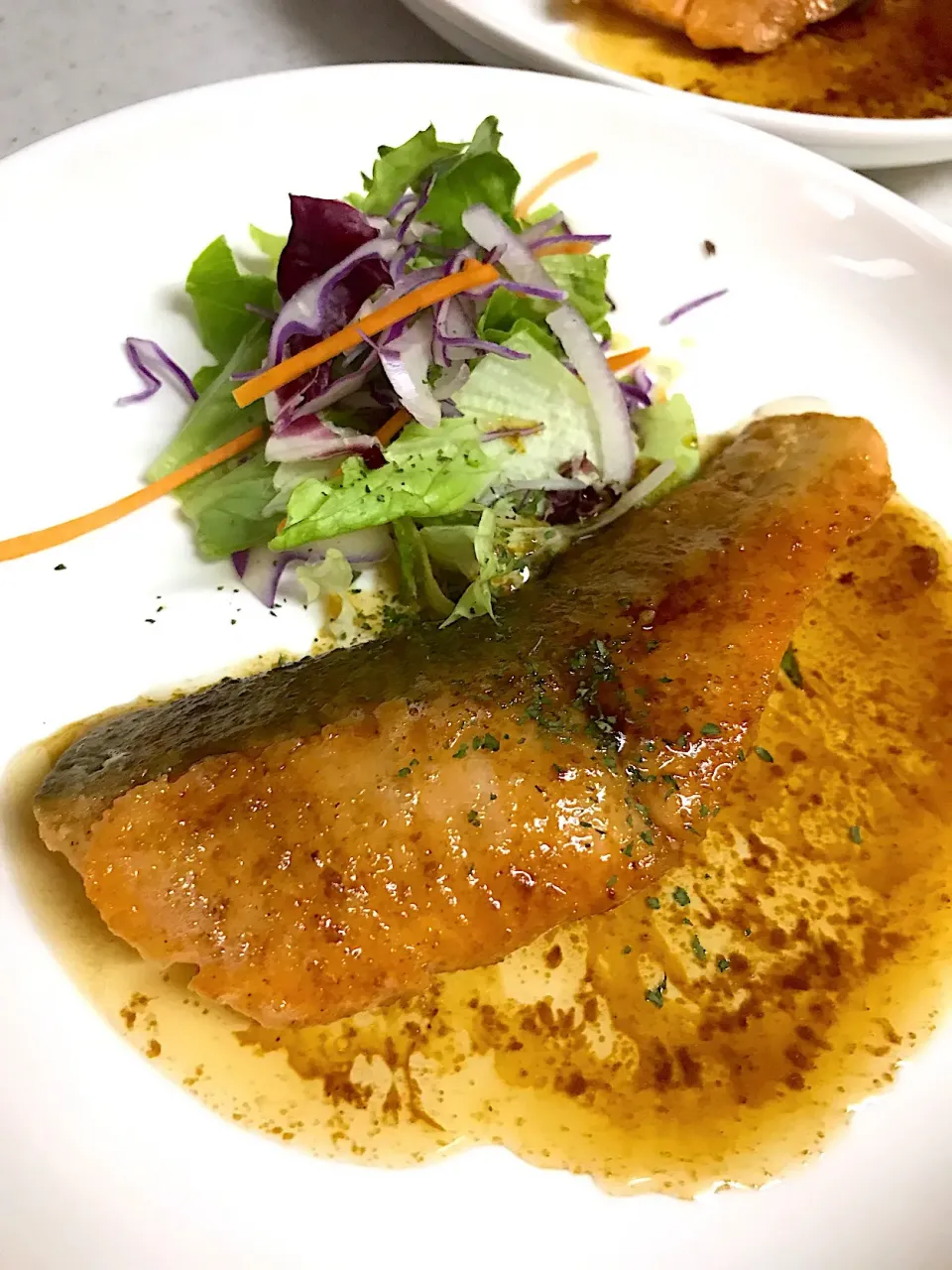 鮭のムニエル|けいさん