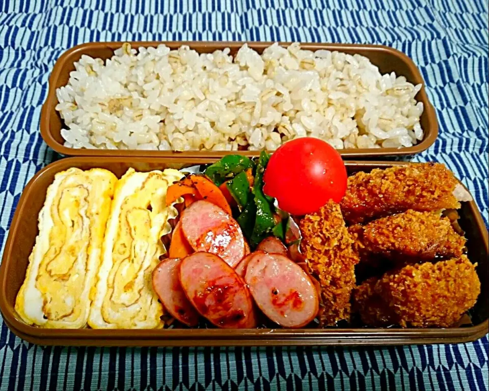 ☆今日のお弁当☆  パパのお弁当作り始めました。|hamamaさん