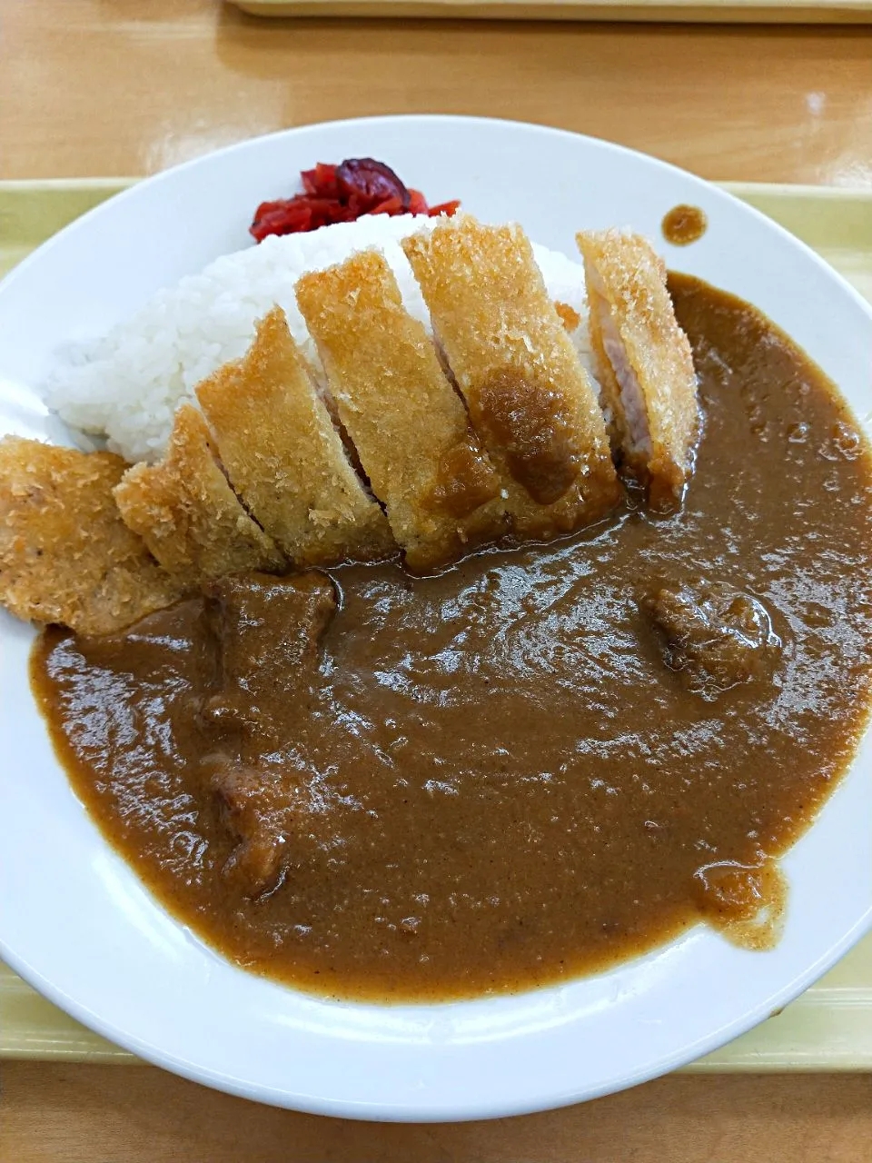 カツカレー|うえのぶさん