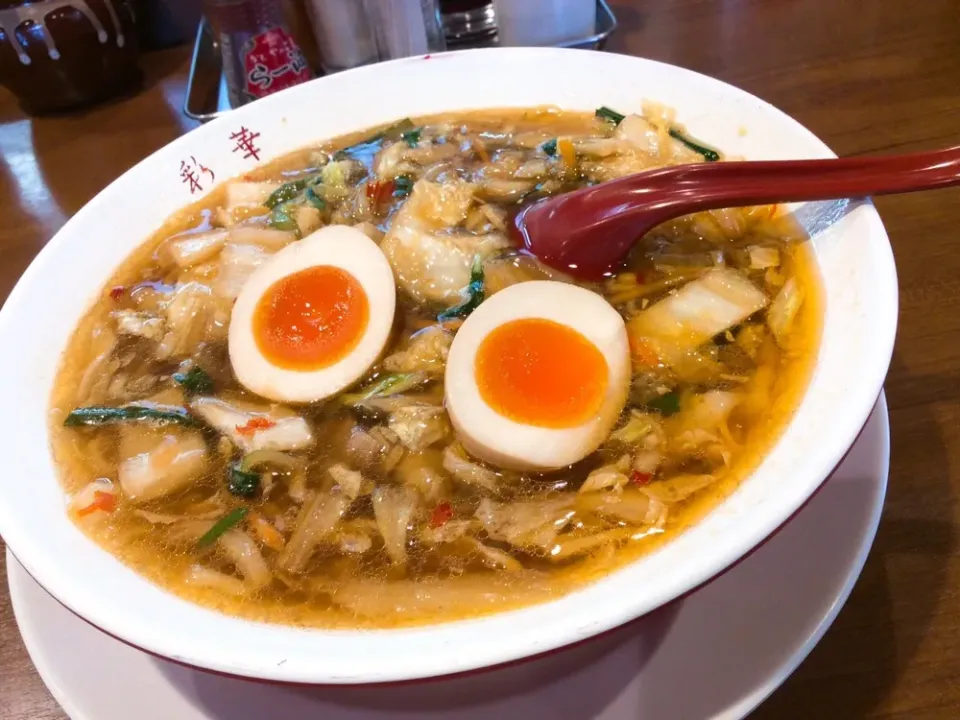 奈良県のソールフード「彩華ラーメン🍜😋」|アライさんさん