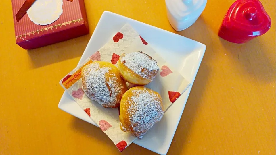 ふんわりドーナツ🍩ホットケーキミックスで🍩|yuiママさん