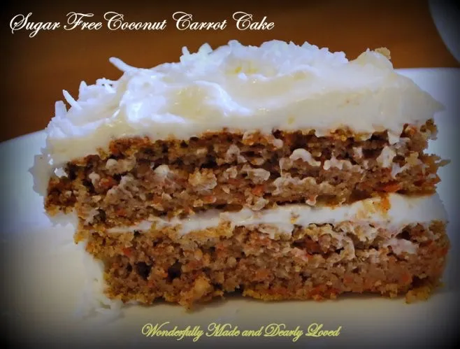 Sugar free coconut carrot cake|jaedonjadeさん