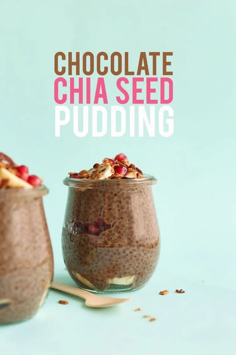 Chocolate chia seed pudding|jaedonjadeさん