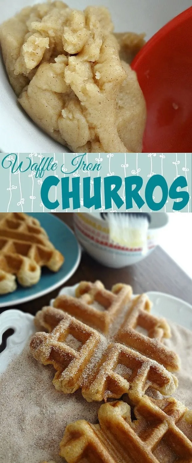 Waffle iron churros|jaedonjadeさん