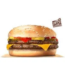 Burger King double cheeseburger|jaedonjadeさん