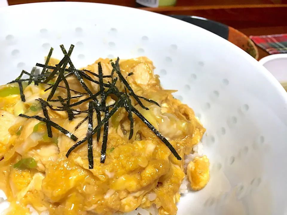 すき焼きのタレで親子丼|マム🌹Japanese momさん